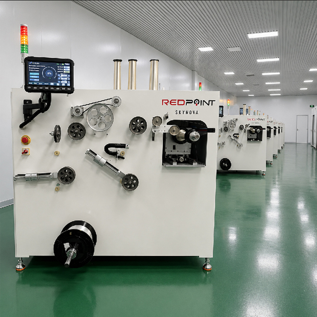 Skynova Fibre Optics High-Speed Rewinding Machine